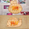 Youkoo Small Bamboo Cutting Board Set, Mini Fruit Wood Chopping