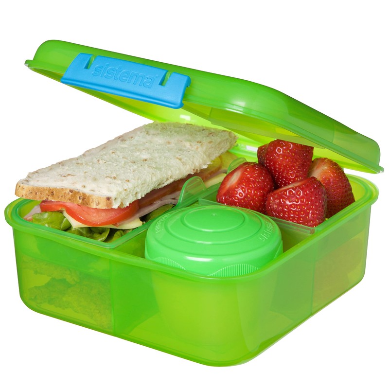Sistema Bento Cube Lunch Box, 1.25 L Food Storage Container