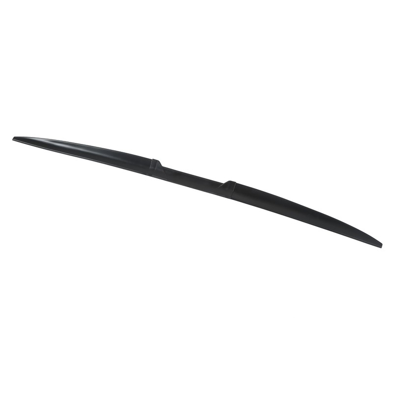 Car Rear Wing 52.76 Inch Rubber Trunk Lid Tailgate Spoiler