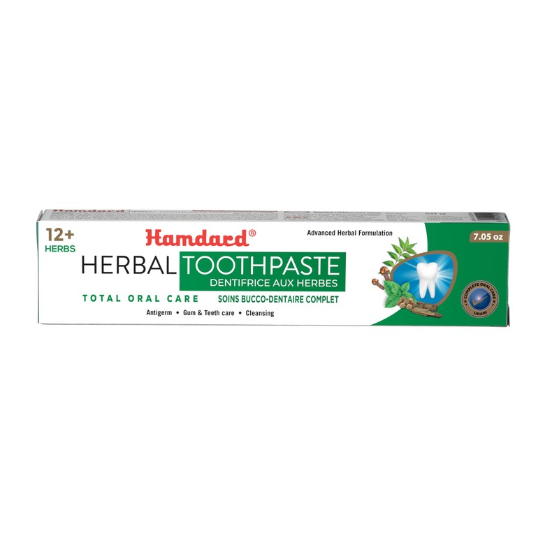 Hamdard 12 Herbs Miswak Total Oral Care Toothpaste 200g (Pack