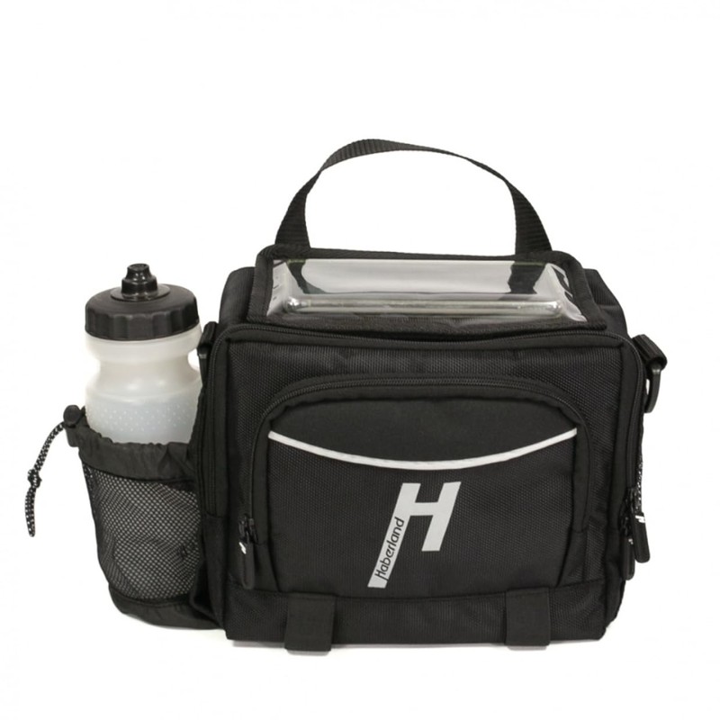 Haberland Bottle Bicycle Handlebar Bag Black