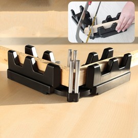 SIPTPNLEI 2-in-1 Mitre Measuring Cutting Tool,Miter Saw Protractor and 85-180Angle Finderfor Home Improvement Carpentry Work