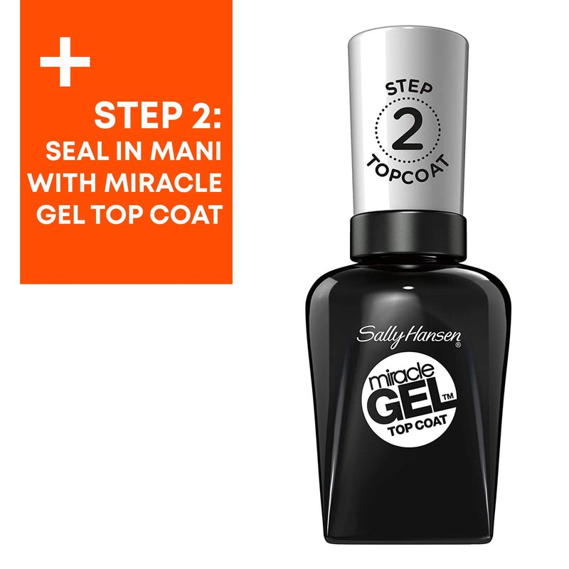 Sally Hansen Miracle Gel Nail Polish, Little Peony, 0.50 Ounce