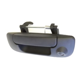 BOIN-E Tailgate Handle Rear View 720P/CVBS Backup Camera Reverse Parking W/Guideline for 2002-2008 Dodge Ram 1500 2500 3500 Pickup Black Waterproof