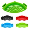 Snap Strainer, Clip on Strainer for Pots Pans, Hands-free Clip-on