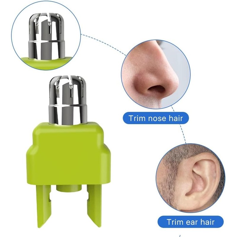 2 pcs Cortapelos de nariz compatible con One 1 Blade,