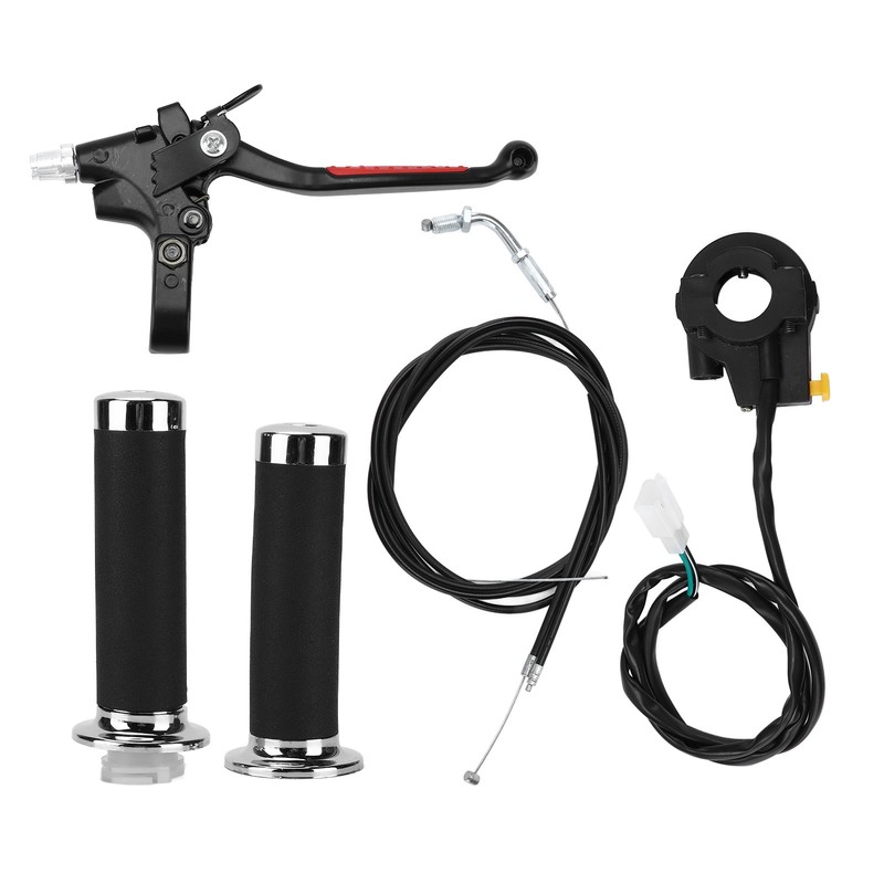 Throttle Clutch Handle Kit Waterproof Ergonomic Replacement for 49cc 60cc