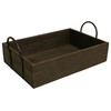 Wald Imports 8539/SM Wood Tray, 12 Inch, Brown