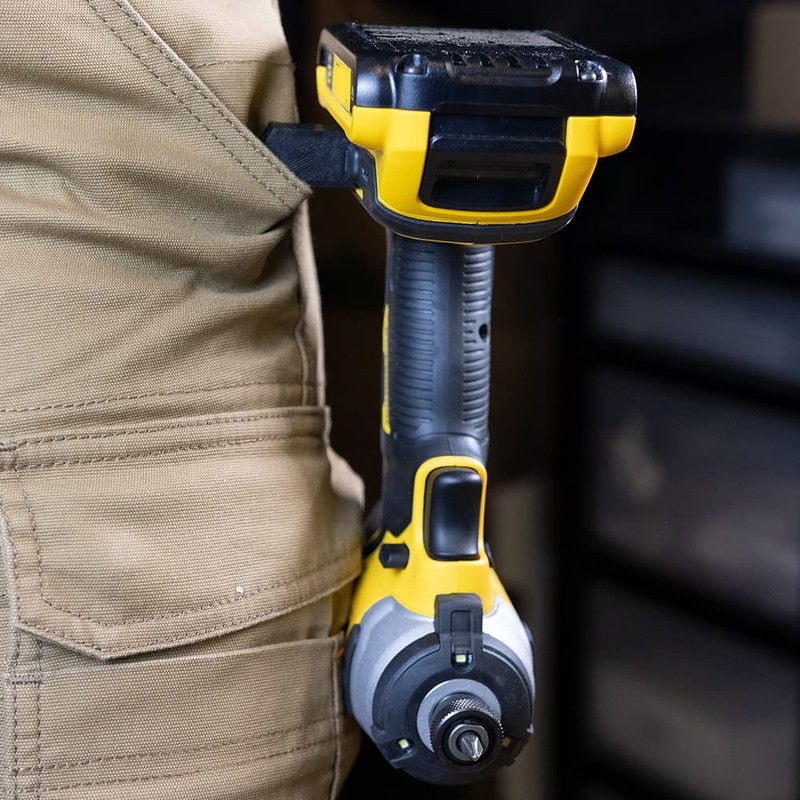 Drill Hook Upgrade for Dewalt Cordless Drill- Clip onto Anything-