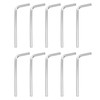 HARFINGTON 10pcs Hex Key Wrench 7/64" 45# Carbon Steel L-Shape