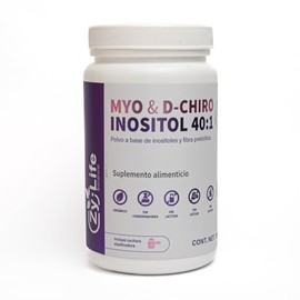 💖 Myo & D-Chiro Inositol 40:1 | Polvo 225g | Suplemento con Fibra Prebiótica | Equilibrio Hormonal, Bienestar Femenino y Digestión | Sin Sabor ✨