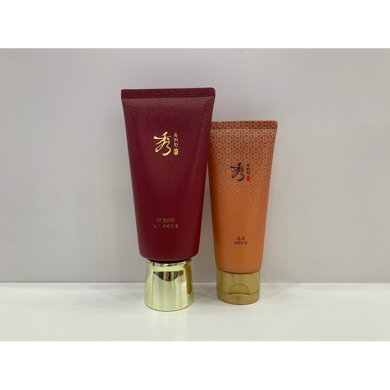 Sooryehan Hyobidam Fermented Cleansing Foam 160ml + Bone Cleansing Foam