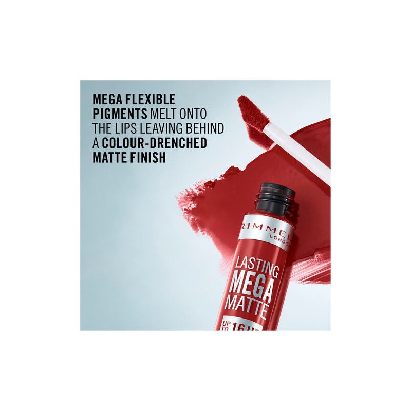 Rimmel Lasting Mega Matte Liquid Lipstick 500 Fire Starter