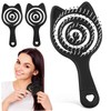 IWOWHERO Scalp Massage Comb 3pcs Brush Kitten Ear Hair Brush