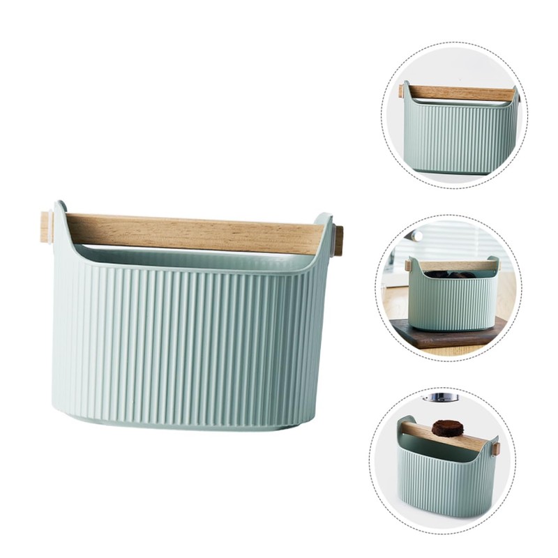 ULTECHNOVO Large Capacity for Used Coffee Grounds Hips and Beech