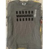 WHATABURGER  T-Shirt Size Large Gray&black  “makes you say What a burger!”
