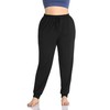 ZERDOCEAN Women's Plus Size Casual Lounge Yoga Pants Comfy Relaxed