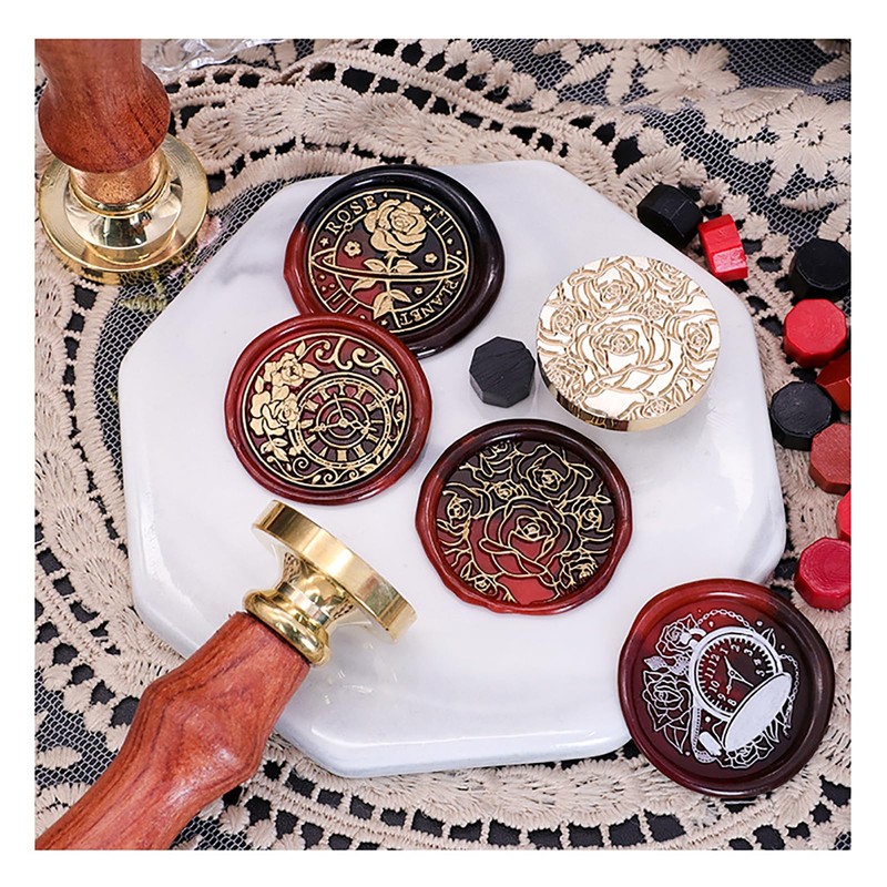 WXVOVXW Sealing Stamp Head Wax Seal Stamp Sealing Wax Stamp