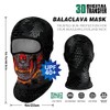 M-YOUNG Máscara facial de cráneo, pasamontañas, polaina de cuello, protección