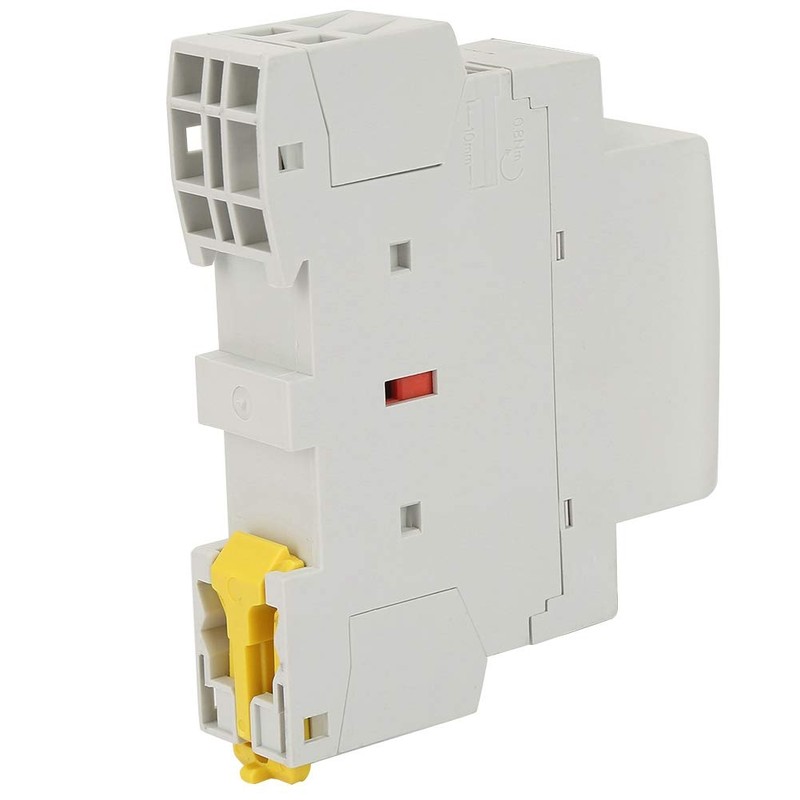 2P 25A AC Contactor, 220V/230V 2NO 50/60HZ DIN Rail Household