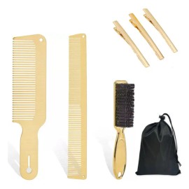 Peine De Acero Inoxidable Para Barbería