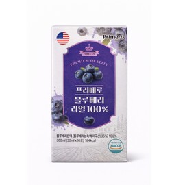 Primero Blueberry Real 100% 30ml 10 sachets 1 box / 프리메로 블루베리 리얼 100% 30ml 10포 1박스