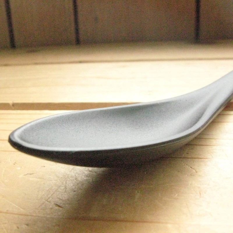 Nagao Heat Resistant Plastic Dinner Cutlery Set of 4 Black