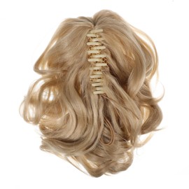 OATIPHO Curly Ponytail Extensions for Women Clip Hair Wigs Versatile Faux Hair Accessory for Daily Wear Parties Weddings Realistic High Temperature Ponytail