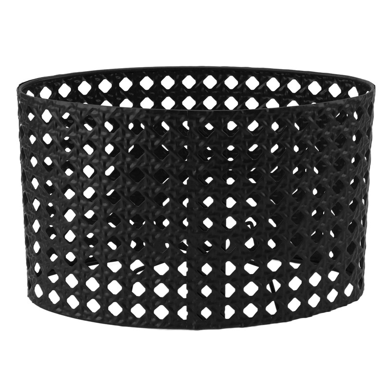 Iron Hollow Oval Lampshade Metal Engraving Hollow Lampshade Compatible for