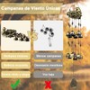 AHILAX Campana de Viento de Pájaros Carillón de Viento Timbre