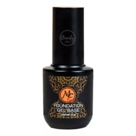 Mc Nails Gel Base Foundation, Base Gel Semipermanente, Uñas. Mc Nails Color Transparente