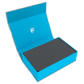 Feldherr Magnetic Box blue with 60 mm pick and pluck foam for custom projects