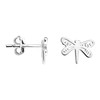 SOFIA MILANI - Women's Earrings 925 Silver - Dragonfly Stud
