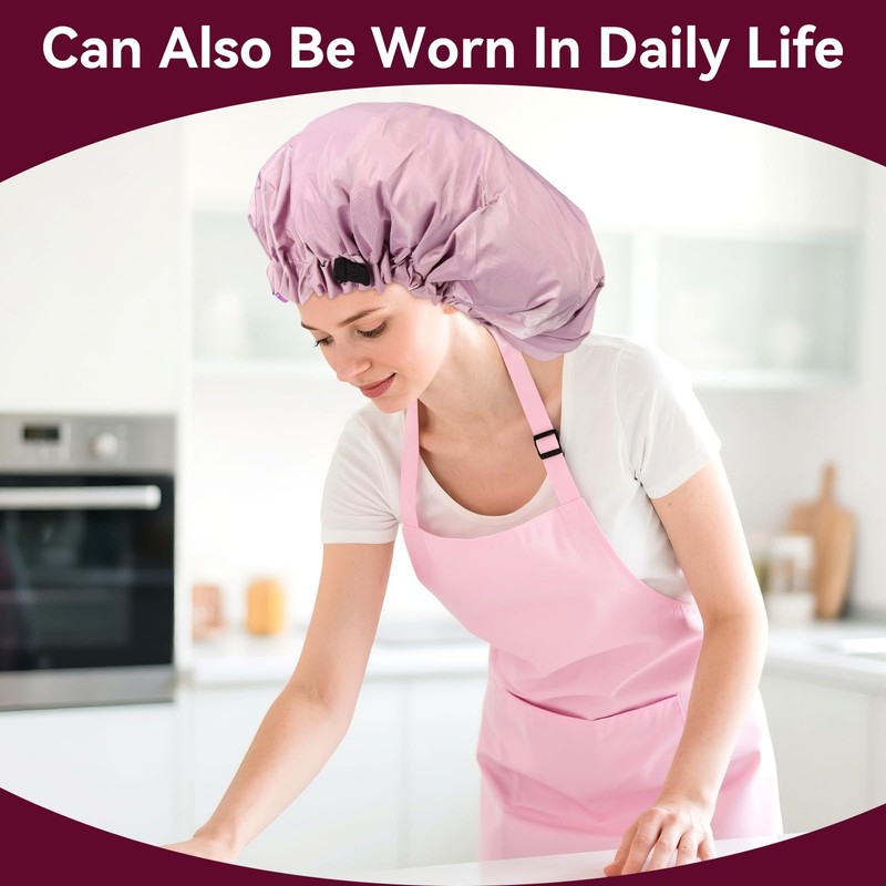 Extra Large Shower Cap,Adjustable Bath Cap,Jumbo Braids Shower Cap,Shower Caps