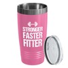 Personal Trainer Pink Edition Viking Tumbler 20oz - Stronger Faster