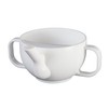 Dr. Junghans Medical 29001 Krankentasse (Schnabeltasse) 2 Henkel, weiß
