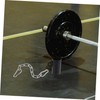 Generic T-Bar Row Attachment with Chain Heavy Duty Barbell Post