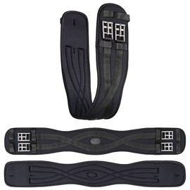 Equinate Amigo Short Girth with Memory Foam Anatomical Saddle Girth Dressage Girth 50 cm
