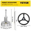 Vevor Outboard Steering System 13' Outboard Rotary Steering System 13