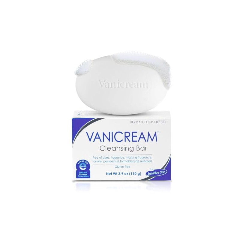 Vanicream Cleansing Bar 3.9 oz Pack of (3)