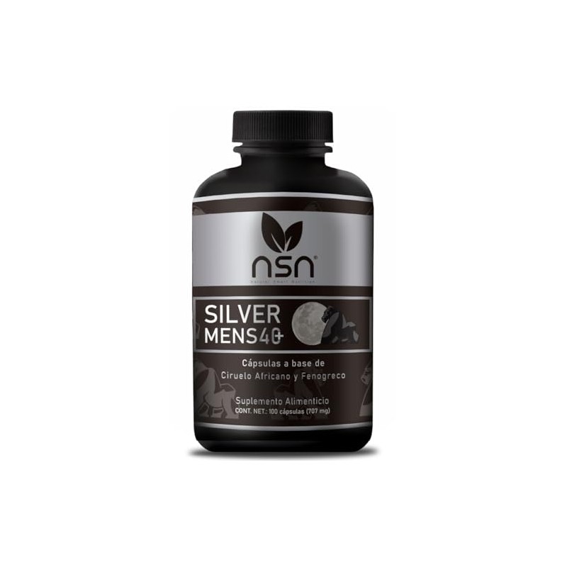 NSN | Silver Mens | Suplemento para hombres 40+ Salud