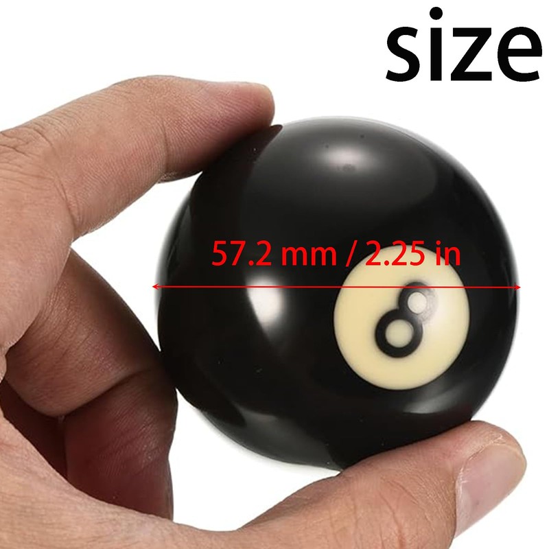Ball NO.8 Billiard Replacement Ball, Pool Table Ball Pool Ball