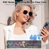 Wireless Earbuds, Bluetooth 5.3 Headphones with 4 ENC Noise Cancelling
