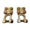 Ter-Mex TM10-2X Top Post Battery Terminals Solid Brass Cable Ends