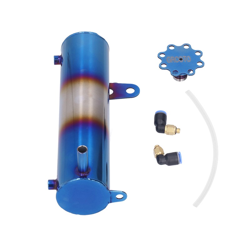 500ML Radiator Cooling Coolant Tank Overflow Catch Can Reservoir Aluminum