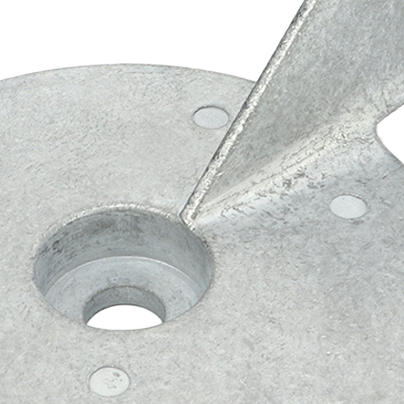 Outboard Trim Tab Anode Zinc Alloy Oxidation Corrosion Proof Trim