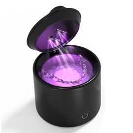 Ultrasonic Retainer Cleaner, 48kHz Denture Cleaner, Retainer Cleaning Machine for Denture, Retainer, Aligner, Jewelry, Mouth Guard, Brace, Toothbrush, Pacifier, Razor, 3 Modes Jewelry Cleaner 200ML