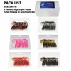 60-Count Curly Tail Grub Kit | 2.95 in High-Vibration Soft