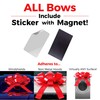 CarBowz Big Merry Christmas Car Bow, Giant 30" Bow, Non
