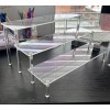 Aredpoook Acrylic Display Risers, 3 Tier Perfume Organizer Stand 12"